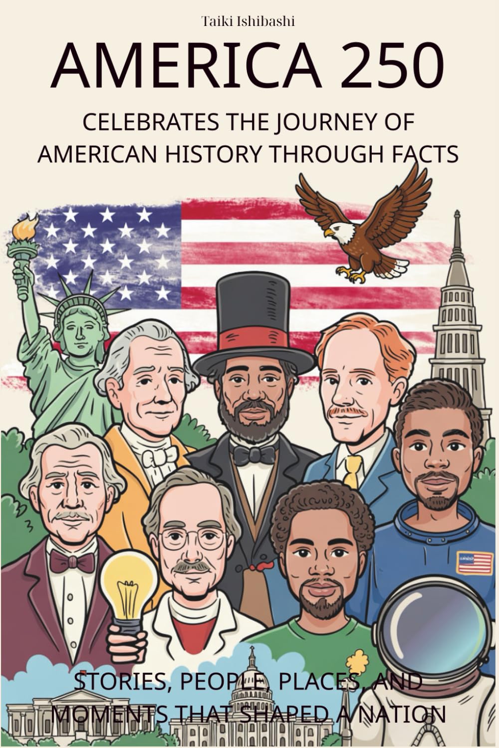 America 250 Celebrates the Journey of American History Through Facts: Stories, People, Places, and Moments That Shaped a Nation
