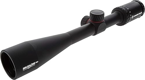 Miniatura 2 de Crimson Trace Brushline Pro Riflescope con construcción sólida ligera, tapas de alcance y paño para lentes para caza, tiro y exteriores
