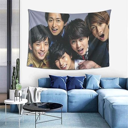 Amazon Co Jp タペストリー 多機能arashi 嵐 おしゃれな壁掛け インテリア ファブリック装飾用品 モダンなアート 多機能壁掛け 壁飾り 家 リビングルーム ベッドルーム おしゃれ飾り パーティー 撮影用 背景布 100x150cm ホビー
