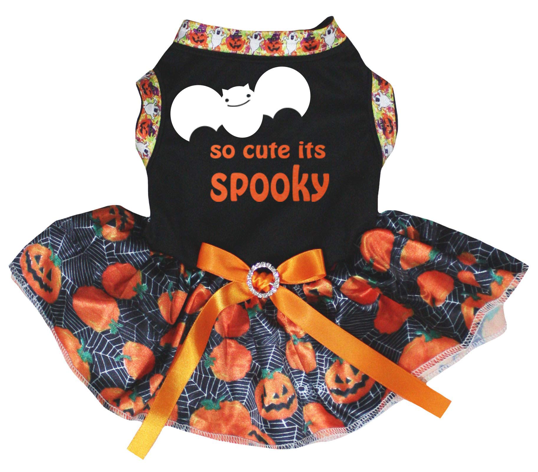 Robe pour chien noire et respirante XXXL à motif toile d'araignée