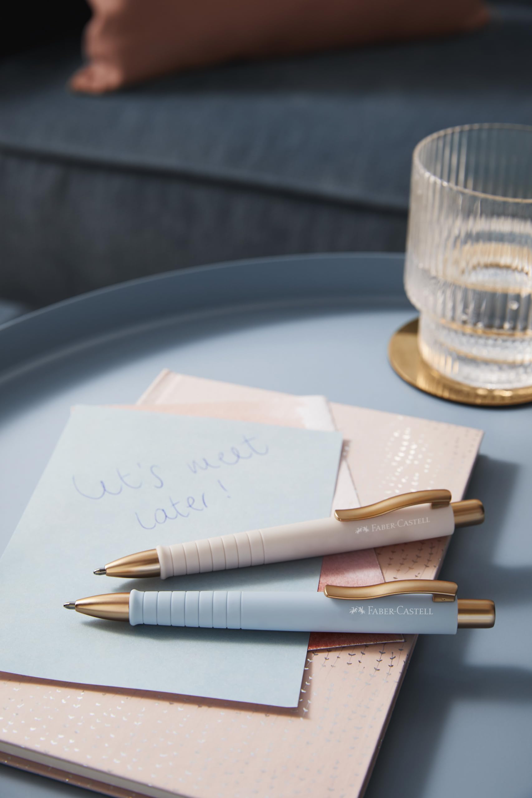 Faber-Castell 241186 - Długopisy miejskie Poly Ball - błękit nieba (1 szt.)