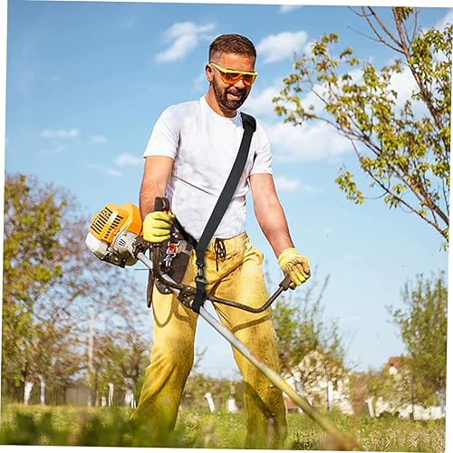 Miniatura 5 de OFFSCH 1pc Cortacésped Correa de hombro Línea Trimmer Arnés ajustable Nylon Cinturón Trimmer Suministro