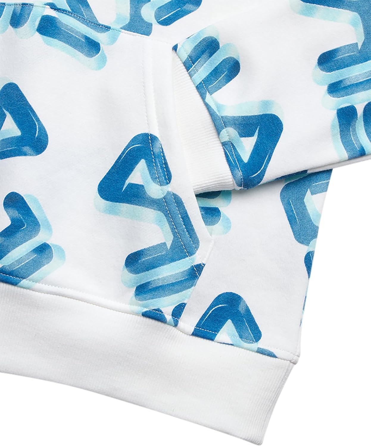 Fila Boys Sweatshirts - 2 Pack Lightweight Soft Fleece Athletic Graphic Hoodies Sweatshirt for Boys with Kangaroo Pocket - Image 3