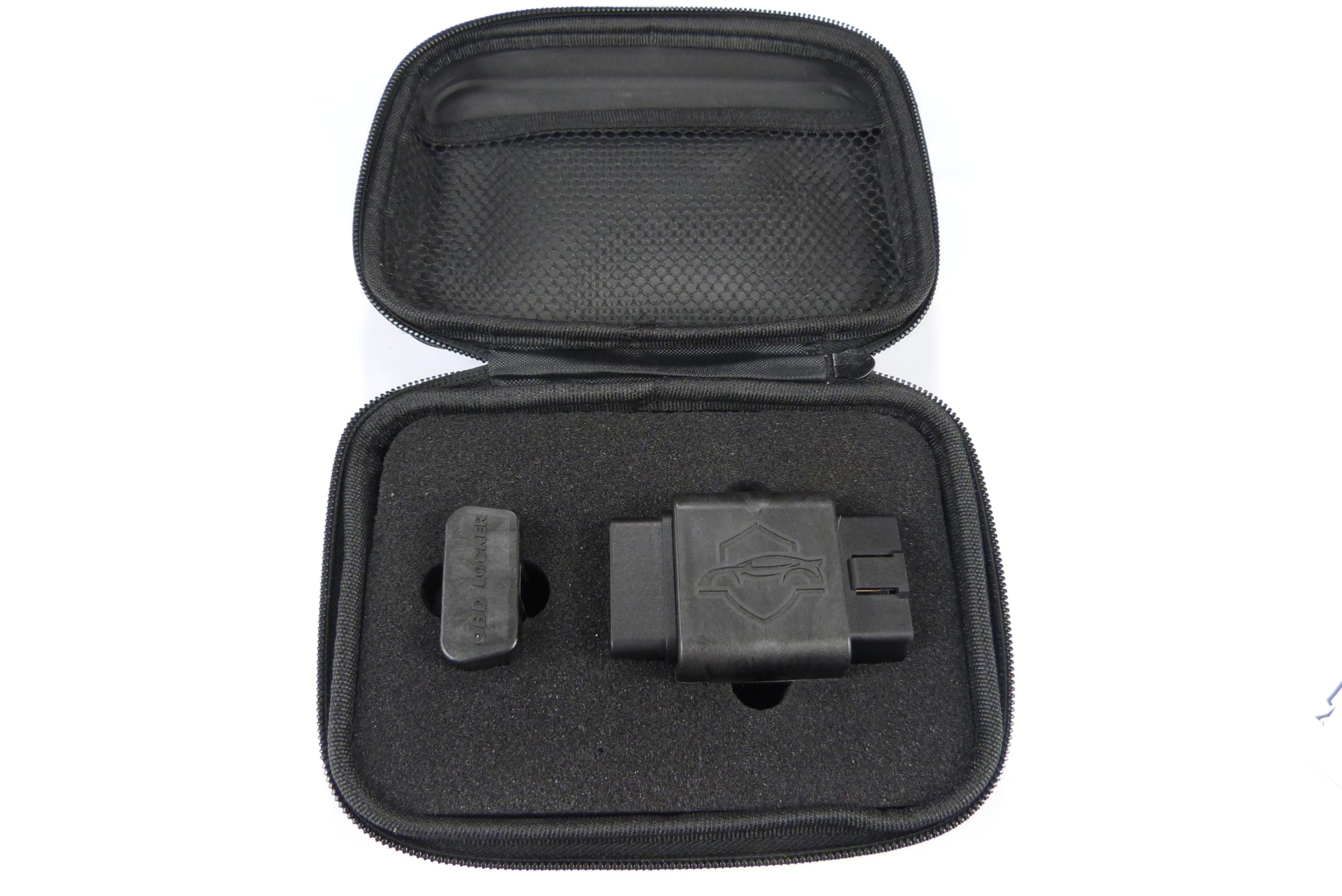 Antivol Prise OBD2 Codage Unique | Protection Contre vol électronique Voiture | Étui + Pochette RFID + Autocollants Inclus
