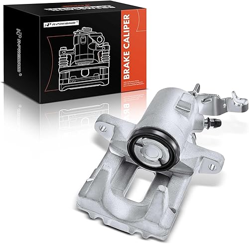 A-Premium Conjunto de pinza de freno de disco sin soporte compatible con modelos seleccionados Volkswagen y Audi - A3 2010-201, para Jetta