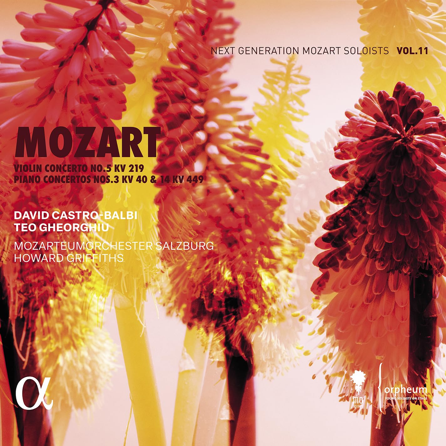 Mozart: Violin Concerto No. 5 KV 219, Piano Concertos Nos. 3 KV 40 & 14 KV 449