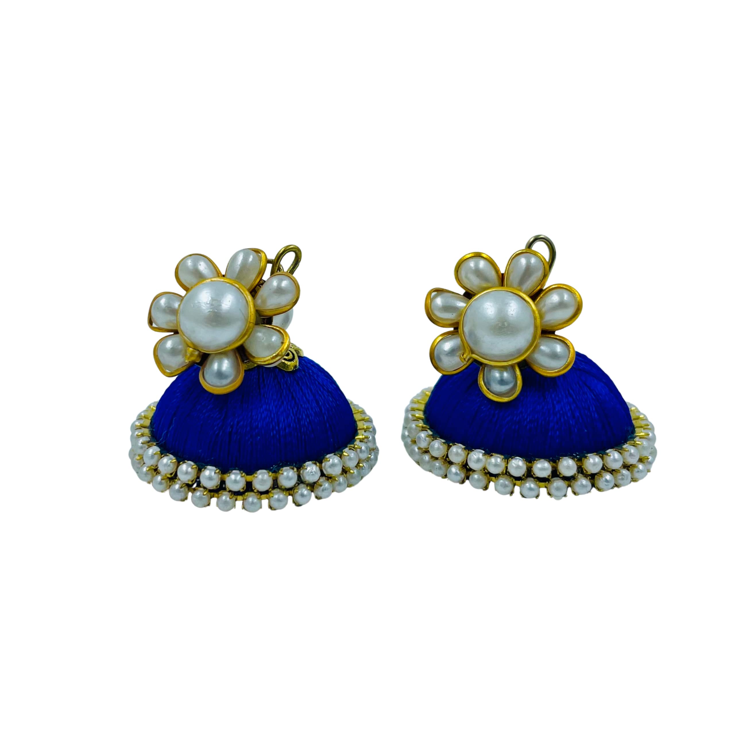 See full amazon price history chart for Yaalz Silk Thread Beautiful Trendy & Elegant Bridal/Festival Wear 24 Pairs Of Pachi Pearl Stud Weightless Silkthread Jhumka Earrings For Women/Girls/Kids In Blue Colors In Large Size Yaalz Silk Thread Beautiful Trendy & Elegant Bridal/Festival Wear 24 Pairs Of Pachi Pearl Stud Weightless Silkthread Jhumka Earrings For Women/Girls/Kids In Blue Colors In Large Size (B0BJ1YH9SR) Amazon Price History, Amazon Price Tracker
