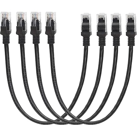 Cavo LAN CAT5e Cavo Di Rete Ethernet CAT5e Patch Cord RJ45 - Per - Foto 2