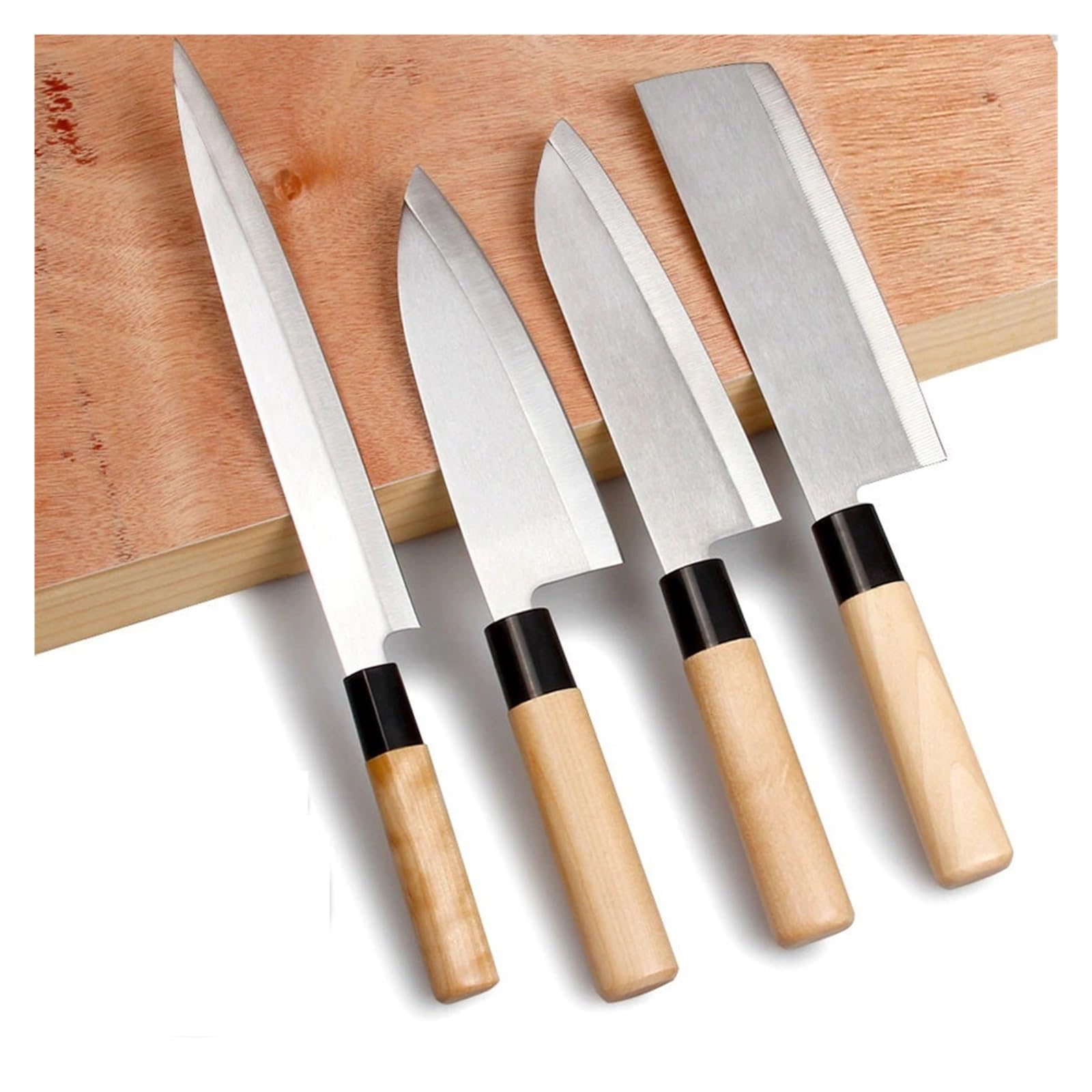 Japanisches Lachs-Sashimi-Messer-Set, Sushi-Fischfilet-Kochmesser-Set, Schneiden, Schneiden, Angeln, Küchenmesser