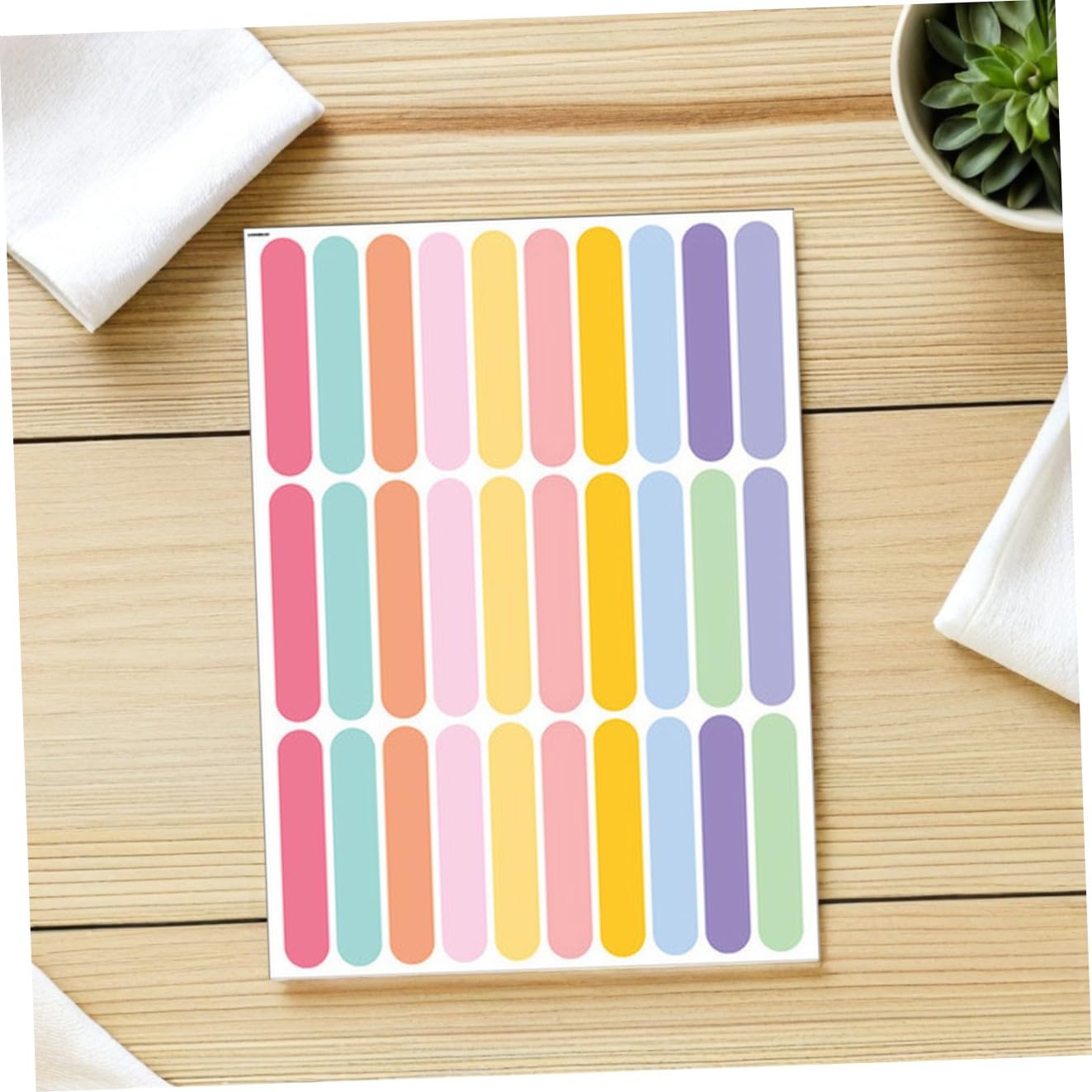 TOYANDONA 32fogli Adesivi Murali Colorati Per Decorare La Stanza Dei Ragazzo Ragazza Facili Da Applicare Realizzati Resistente Design Creativo e Delicato Perfetti Per Camerette e Nidi