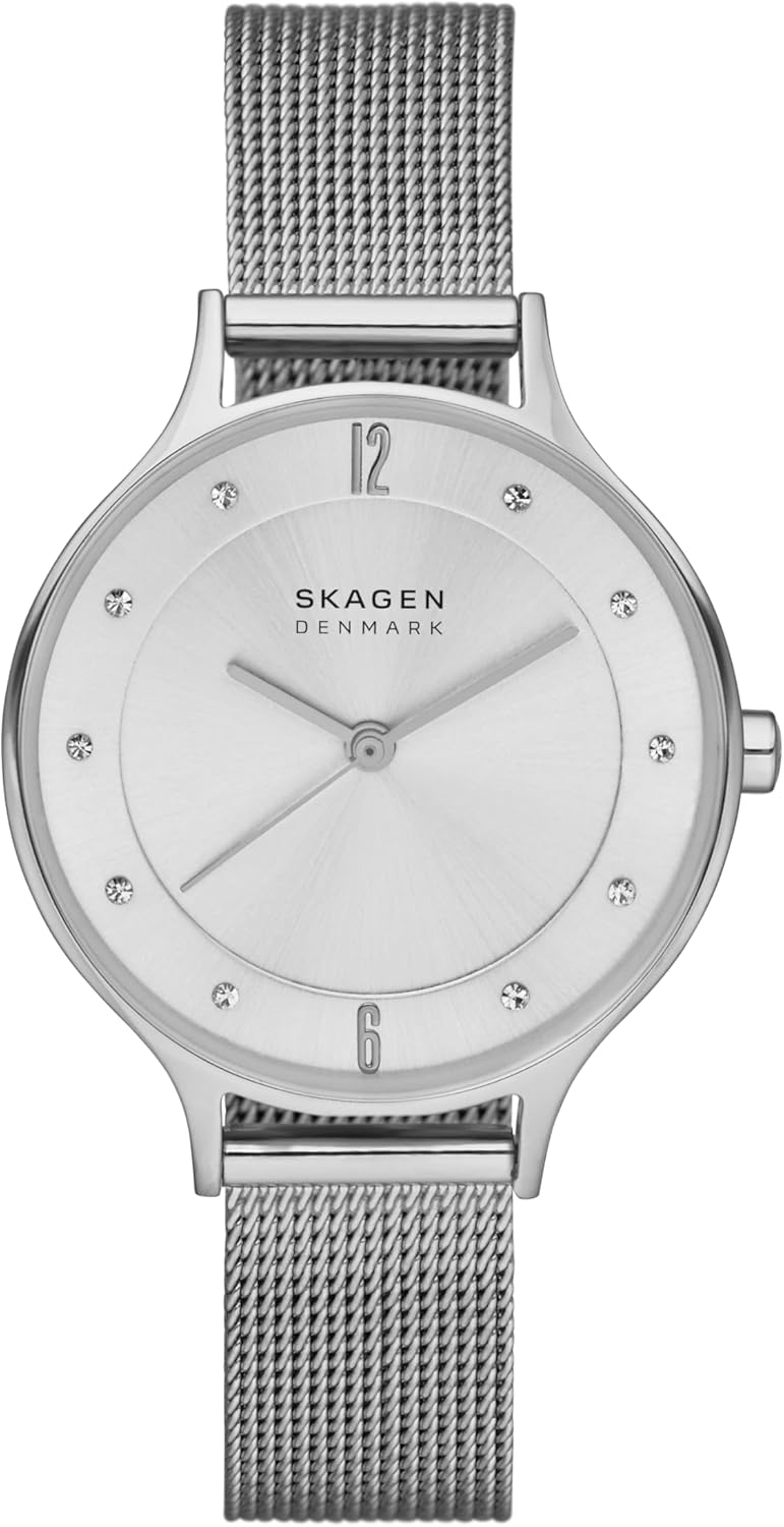 Skagen Anita Women’s Watch with Stainless Steel Bracelet,