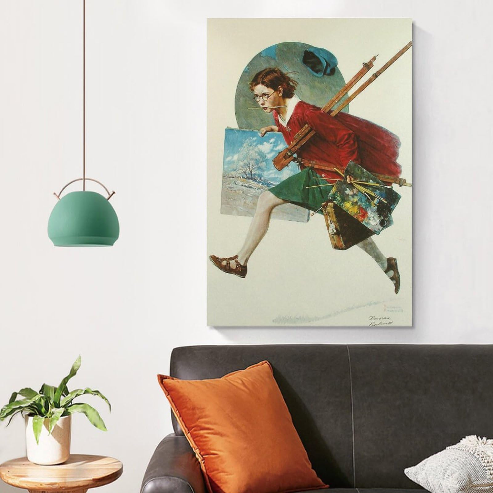 Amazon.co.jp: Norman Rockwell ノーマン・ロックウェル 絵画