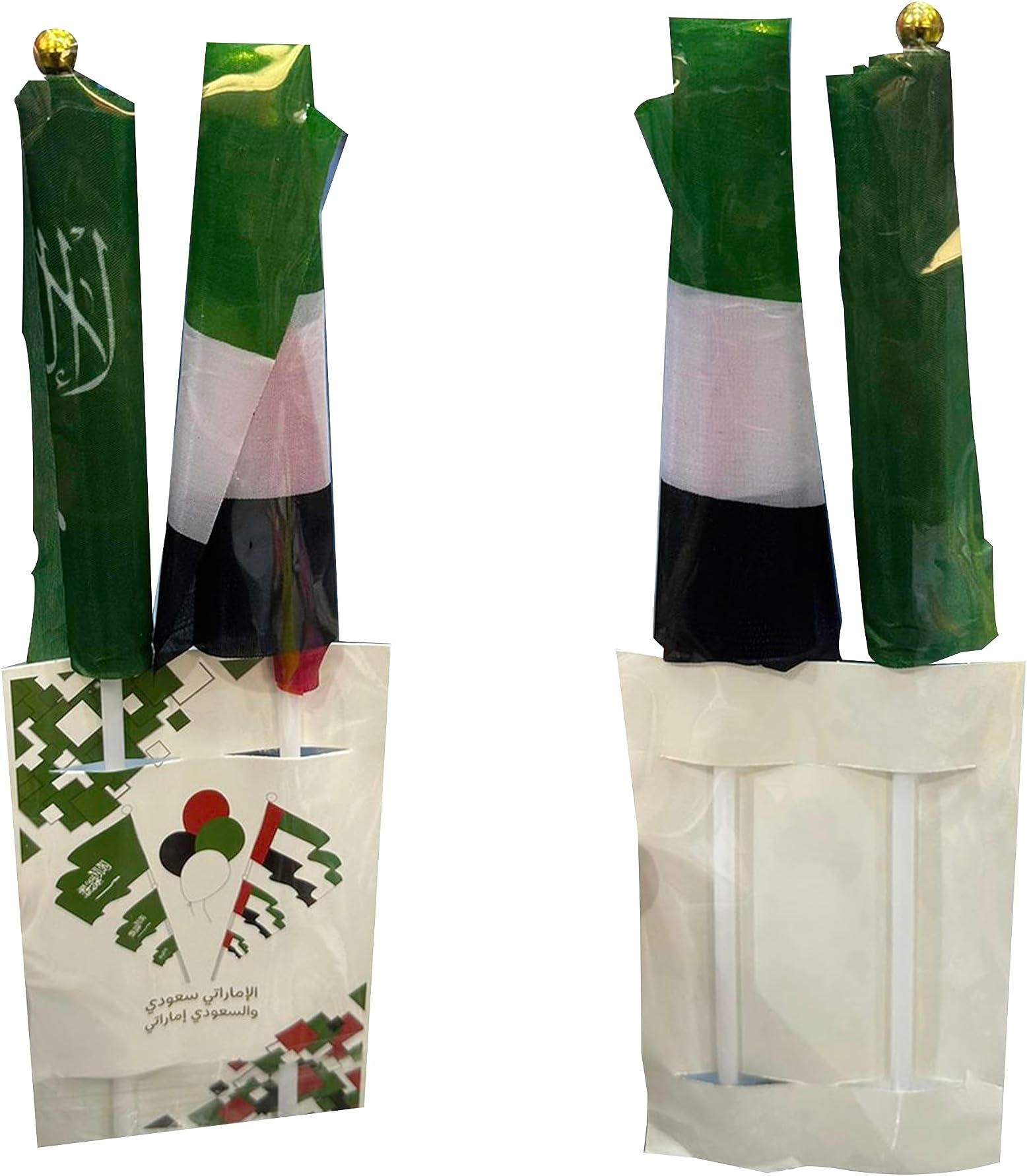 National Day Flag UAE and SAUDI