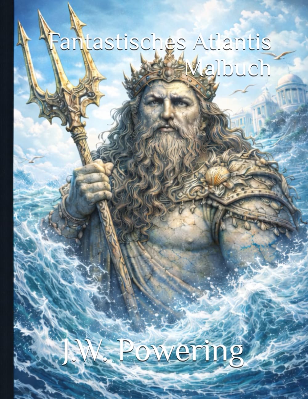 Fantastisches Atlantis Malbuch (Fantastische Malwelten für Erwachsene)