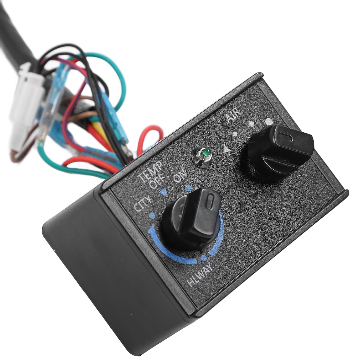 Universal Under Dash AC Evaporator Cooler & Heater Kit, High Performance 3 Speed, Superior Durability, Air Conditioning and Heating Kit with Electronic Thermostat, for Car Truck