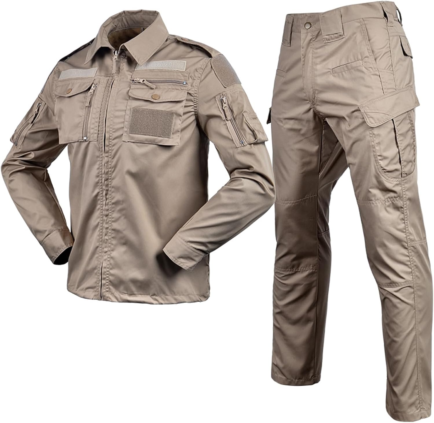 Men's Tactical Jacket and Pants Military Uniforms Suits Ripstop Army Hunting Paintball Airsoft Gear
