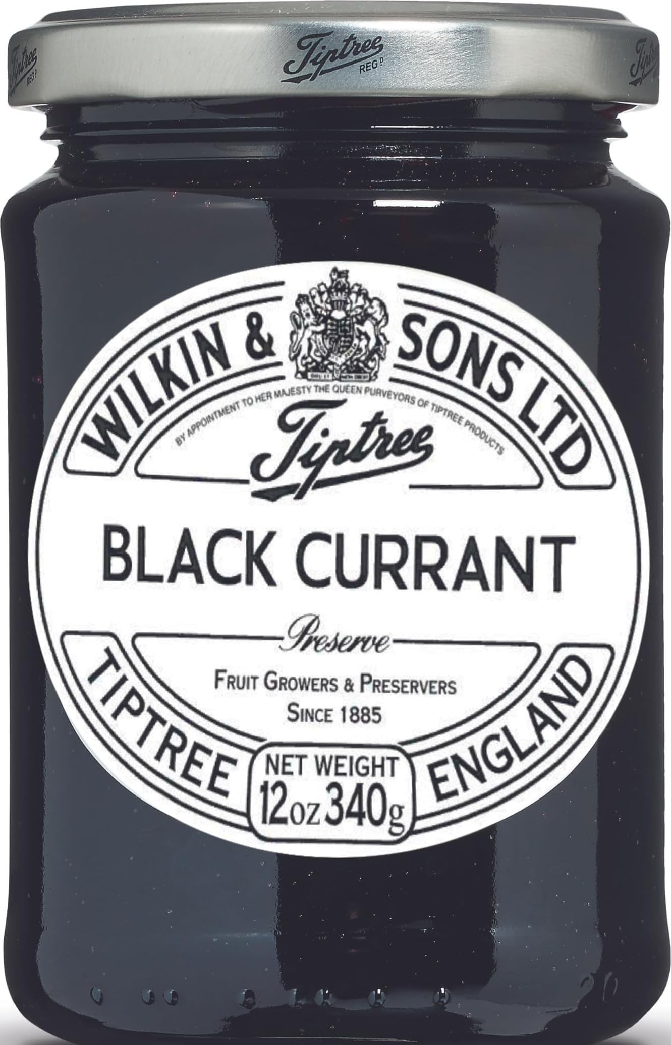 Tiptree Black Currant Preserve, 12 Ounce Jar