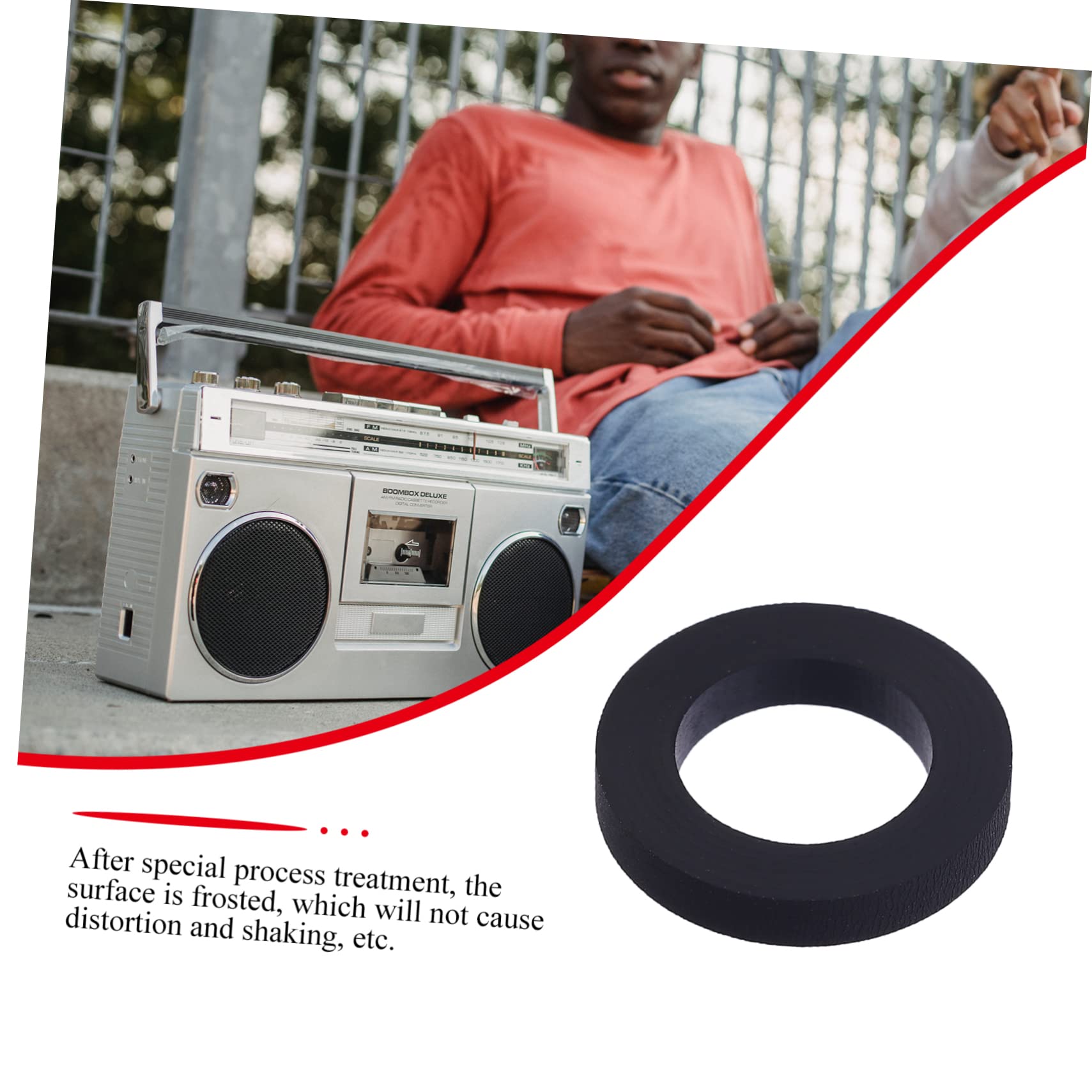 ARTIBETTER 7.5-12-1.9mm Recorder Accessory Repeater Pulley Belt Drive Belt High Tensile Sturdy Compact