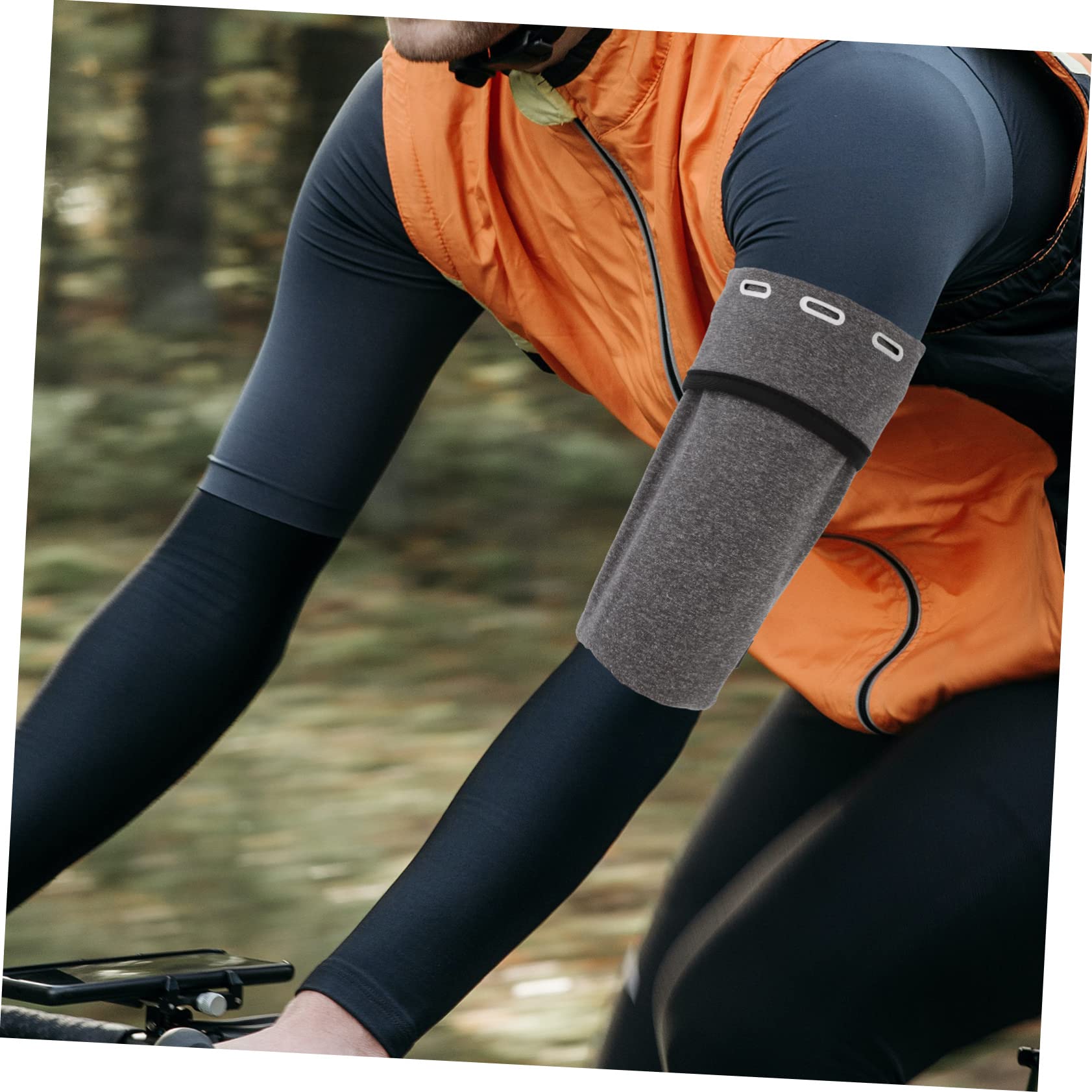 DOITOOL 4piezas Deportivo para Teléfono Móvil Bolsa De Brazo para Correr y Ejercicio Accesorio De Almacenamiento para Actividades Al Aire