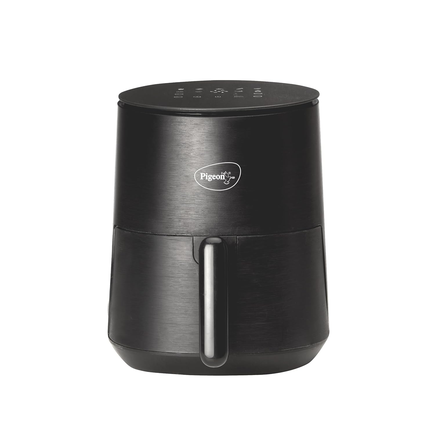Pigeon Healthifry 3.3L Compact Digital Air Fryer | 1200W | 360° Rapid Air Circulation | 85% Less Oil | Non-Stick Basket | Touch Control | Perfect for 1-2 People | Auto Shut-Off | 2Y Warranty | Black