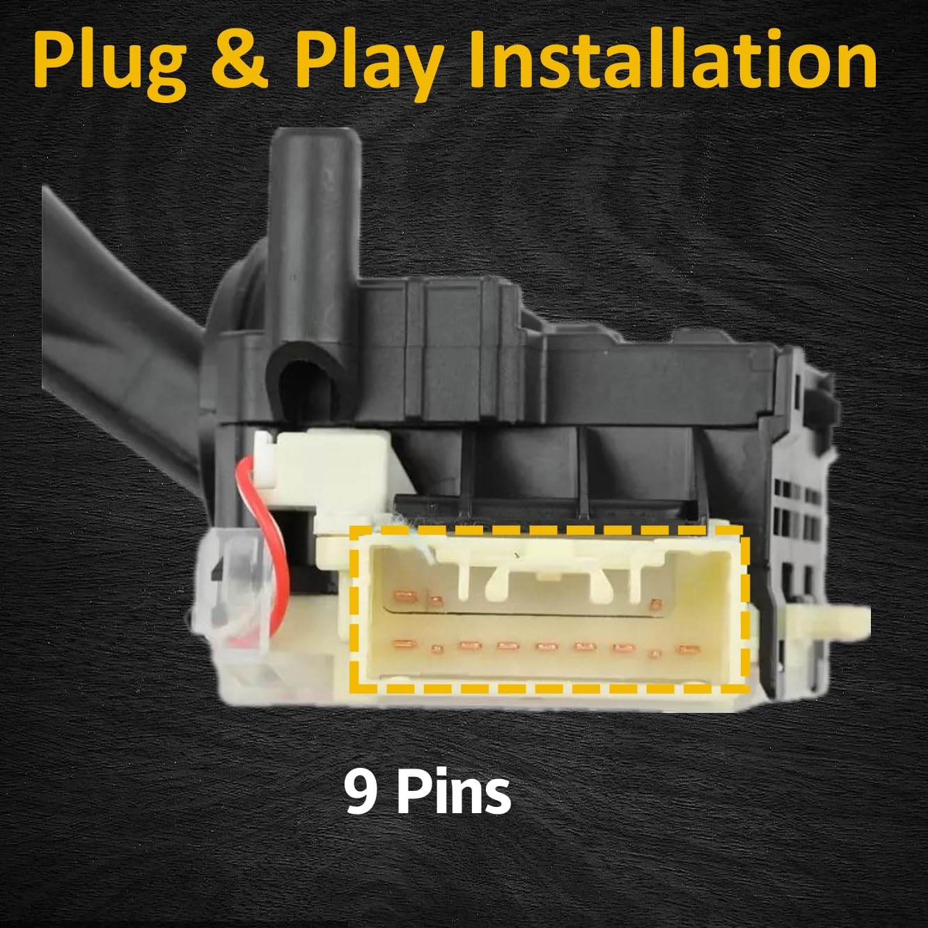 Turn Signal Light Switch Column Multifunction Switch Assembly Compatible with Toyota Corolla 2003-2008, Toyota Matrix 2003-2008 Replaces 84140-02200