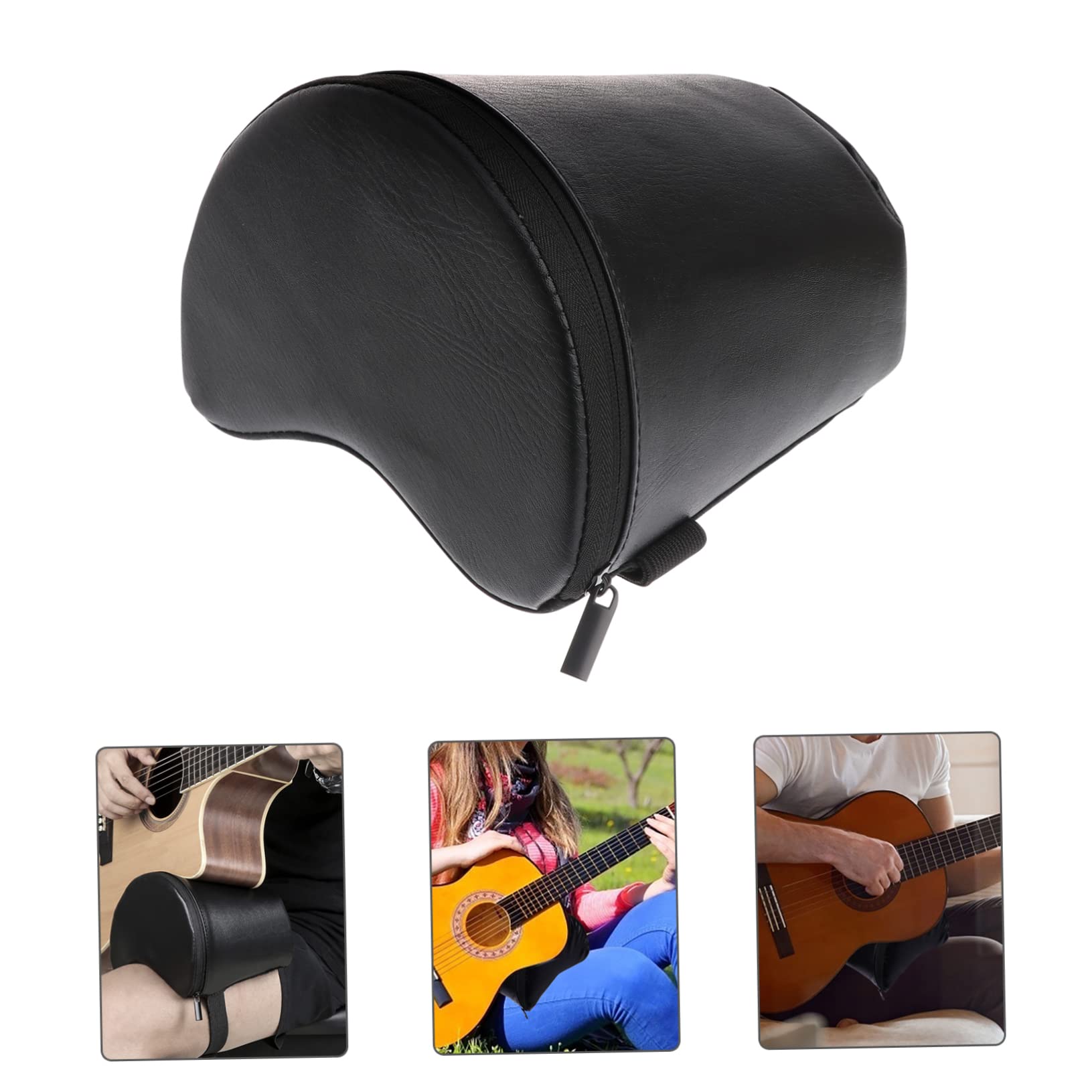 BESTonZON Poggiapiedi Per Chitarra e Flamenco Sgabello Antiscivolo Leggero Con Cuscino Elástico Ergonomico Per Musicisti Strumento Per Comfort e Stabilità
