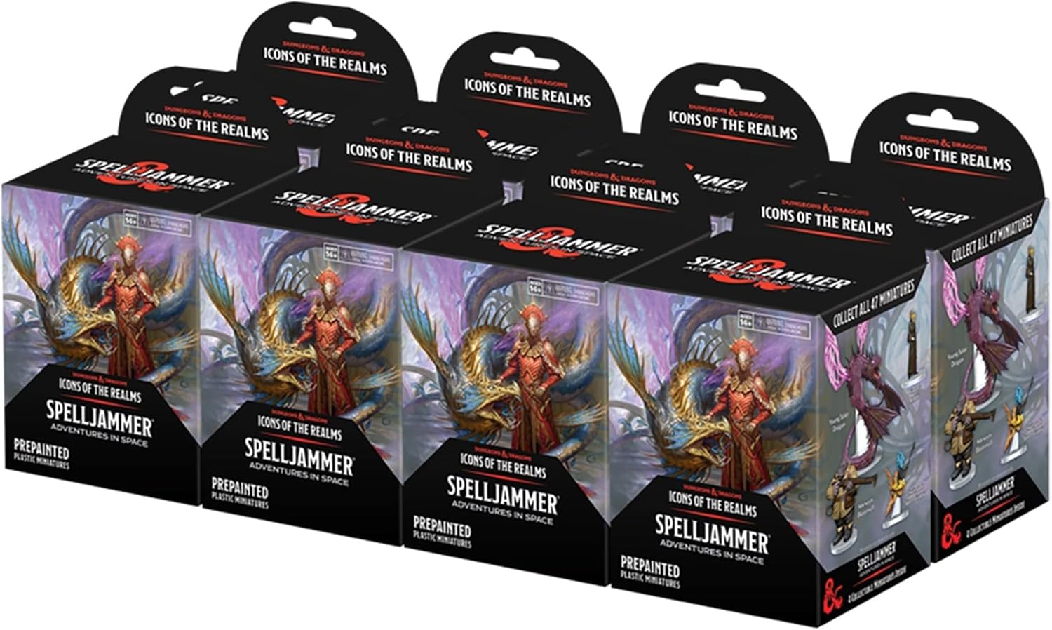 WizKids D&D Icons of The Realms: Spelljammer: Adventures in Space - 8ct. Booster Brick