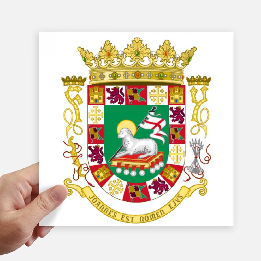 Autocollant Puerto Rico 20 cm sticker grand format pour masquer les rayures de moto