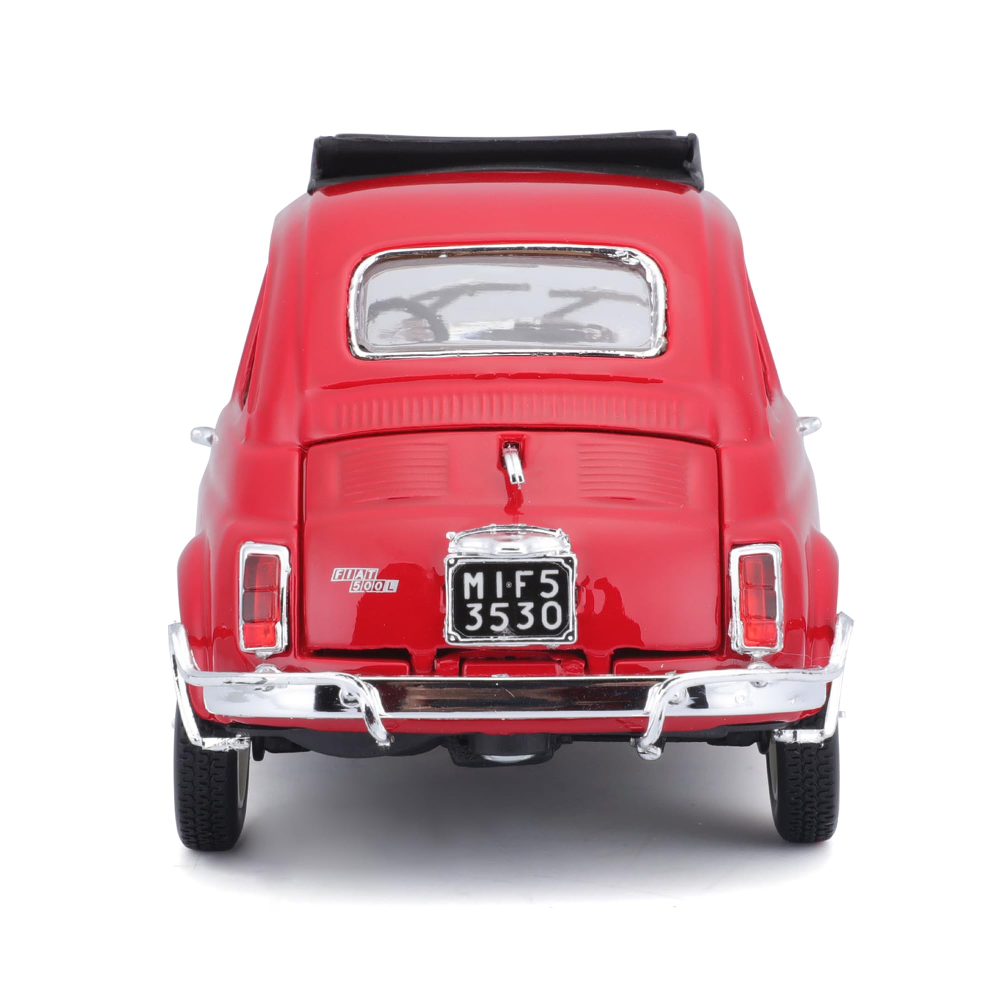 BBURAGO Fiat 500L 1968 Modellino Auto Scala 1:21 Licenza Ufficiale Fiat 3+