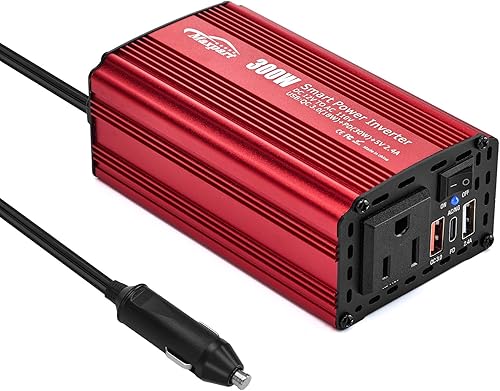 Miniatura 9 de Inversor de onda sinusoidal pura de 1000 W, convertidor de 12 V CC a 120 V CA, inversor de corriente de automóvil de 1000 vatios y 12 voltios para