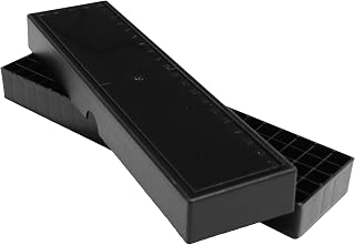 Camlab. Plastics RTP/72400-BK - Caja de almacenaje (polipropileno, 100 unidades), color negro