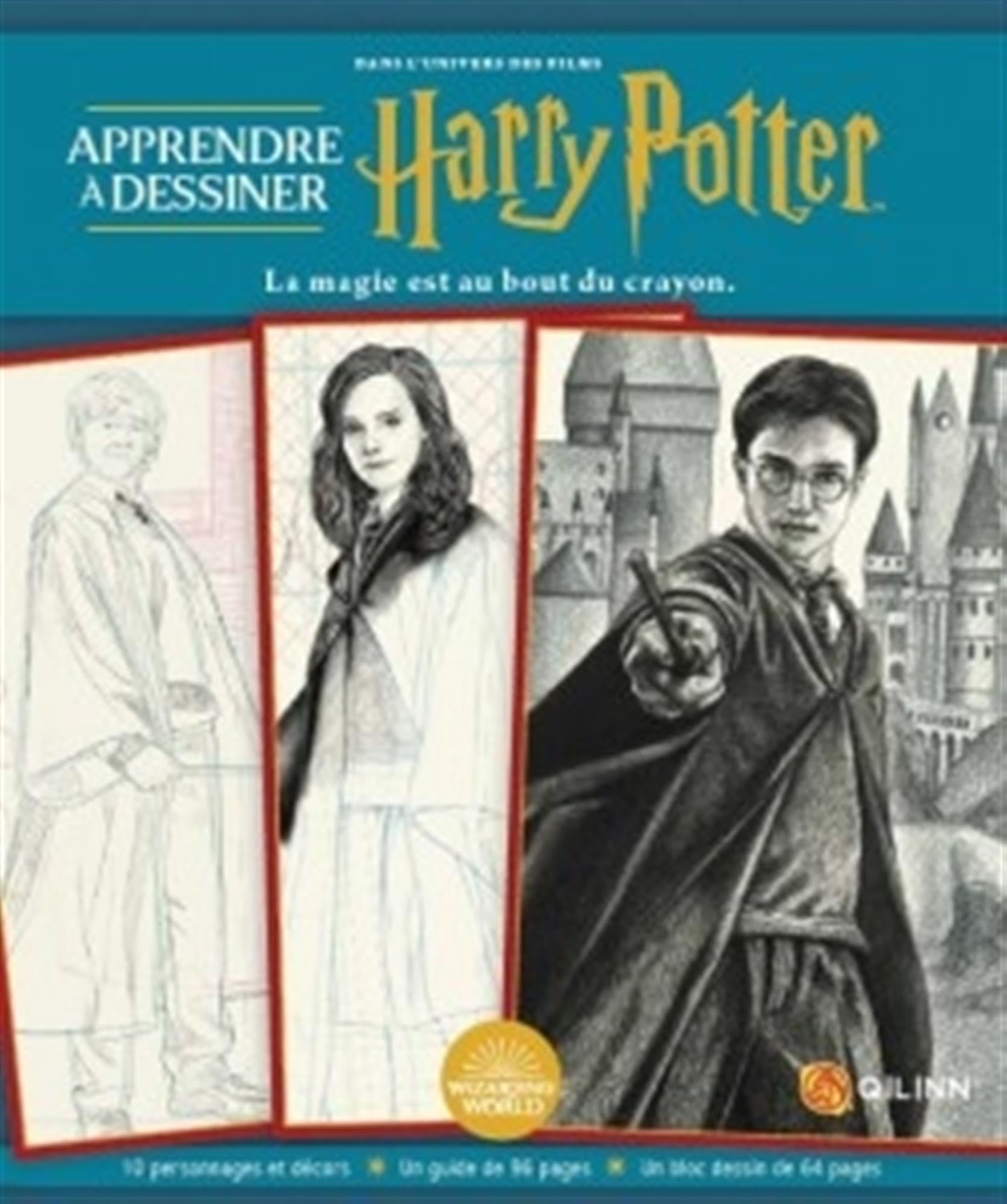 Apprendre à dessiner Harry Potter: La magie est au bout du crayon