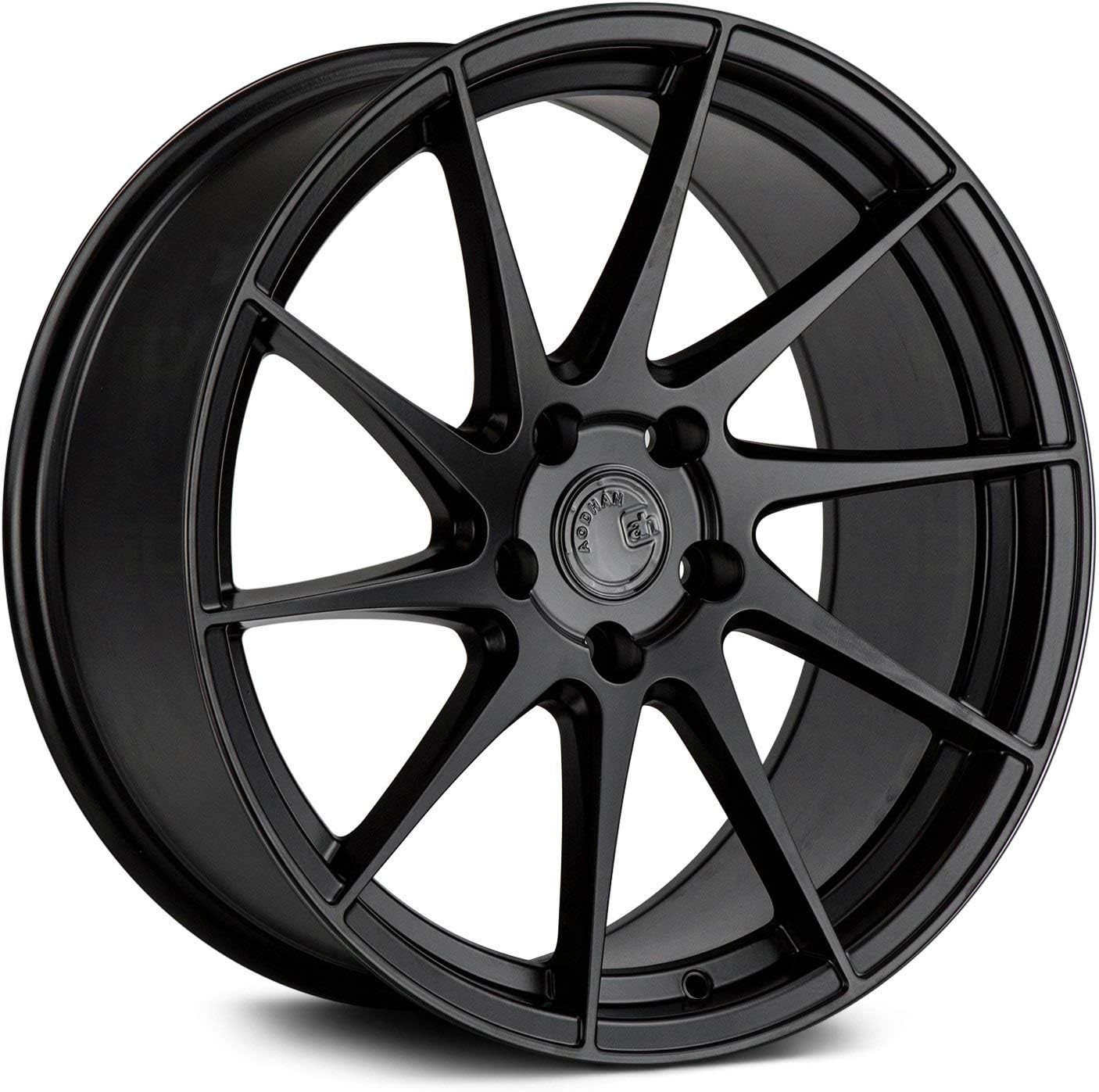 Aodhan AH09 Custom Wheel - 18x8.5, 35 Offset, 5x108 Bolt Pattern, 73.1mm Hub - Matte Black Rim