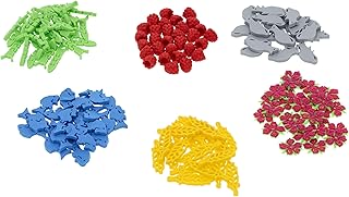 Feldherr Upgrade Set kompatibel mit Flügelschlag (Wingspan) - 3D-Token Bundle ersetzt die Futtermarker aus Pappkarton - Robuste und detailreiche Brettspiel-Token - 3D141Set product image