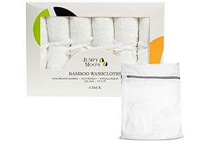 Jumpy Moo's Bamboo Baby Washcloths: The Ultimate Gentle Touch for Your Baby's Delicate Skin