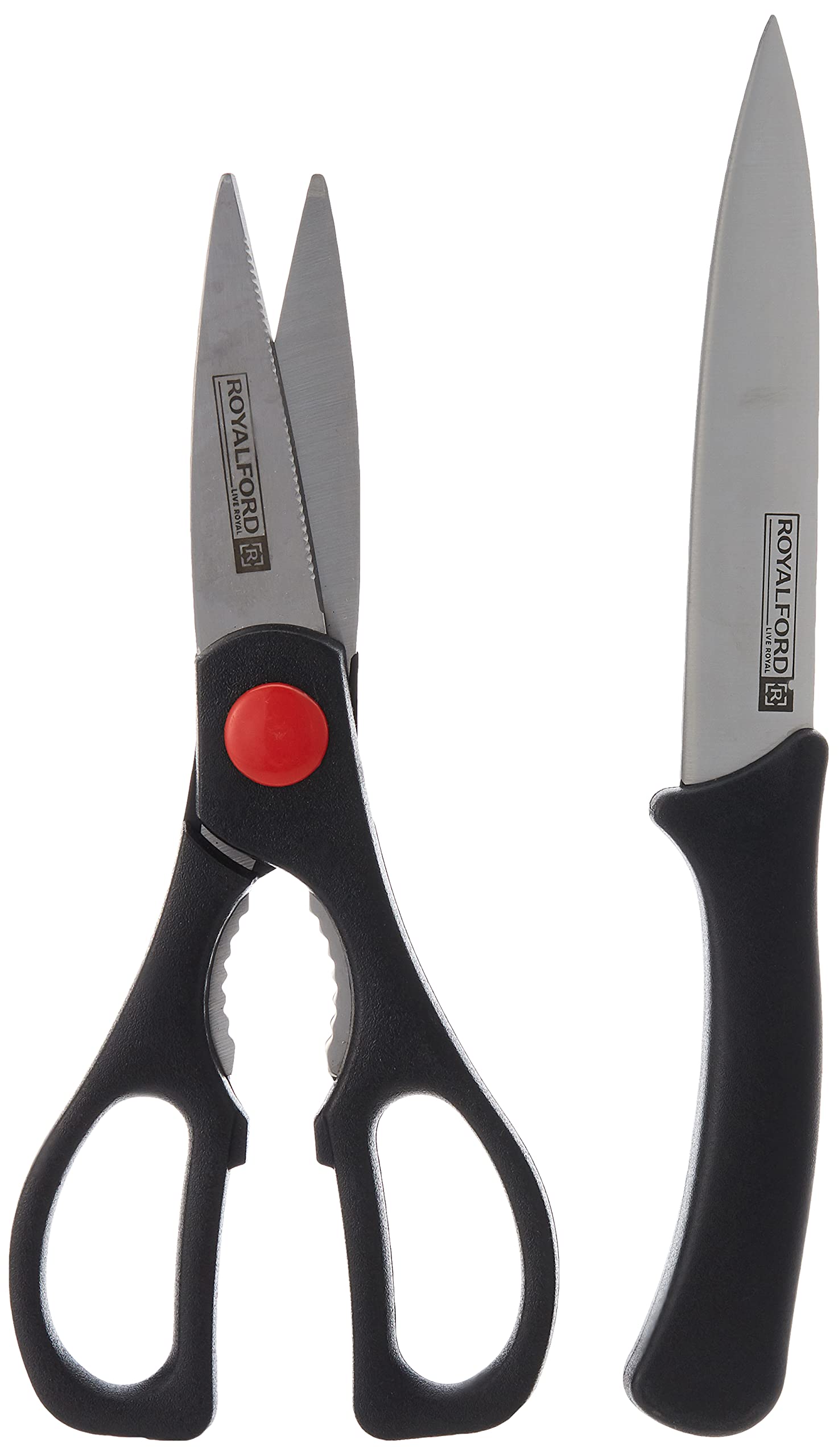 2Pcs Utlity Knife And Scisors, Rf7857
