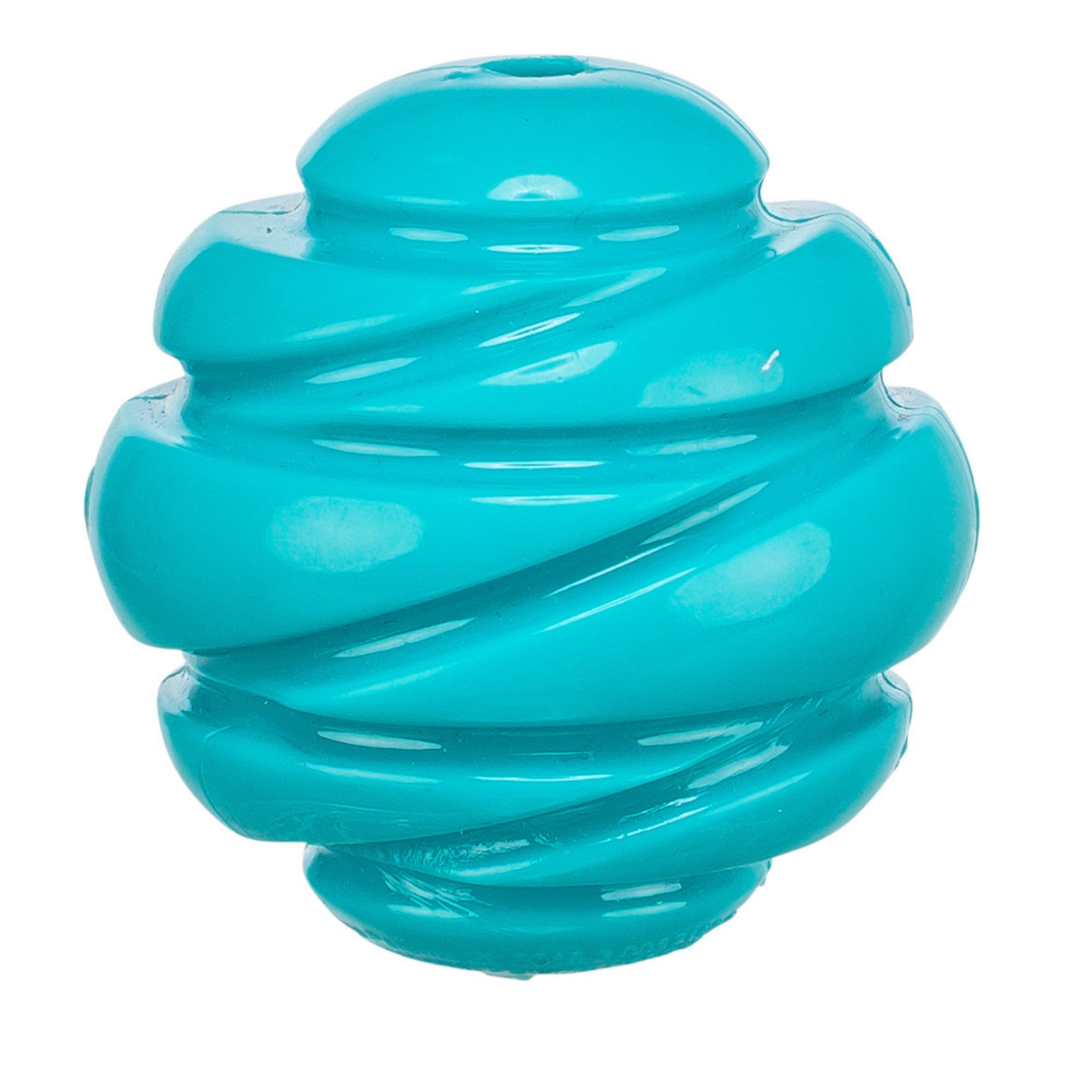 TRIXIE Super Strong Ball Jouet à mâcher TPR pour Chien – Pétrole – ø 7,5 cm | Pétrole – Particulièrement robuste et résistant – Idéal pour chiens mordeurs, stimule l'activité – Pour chiens