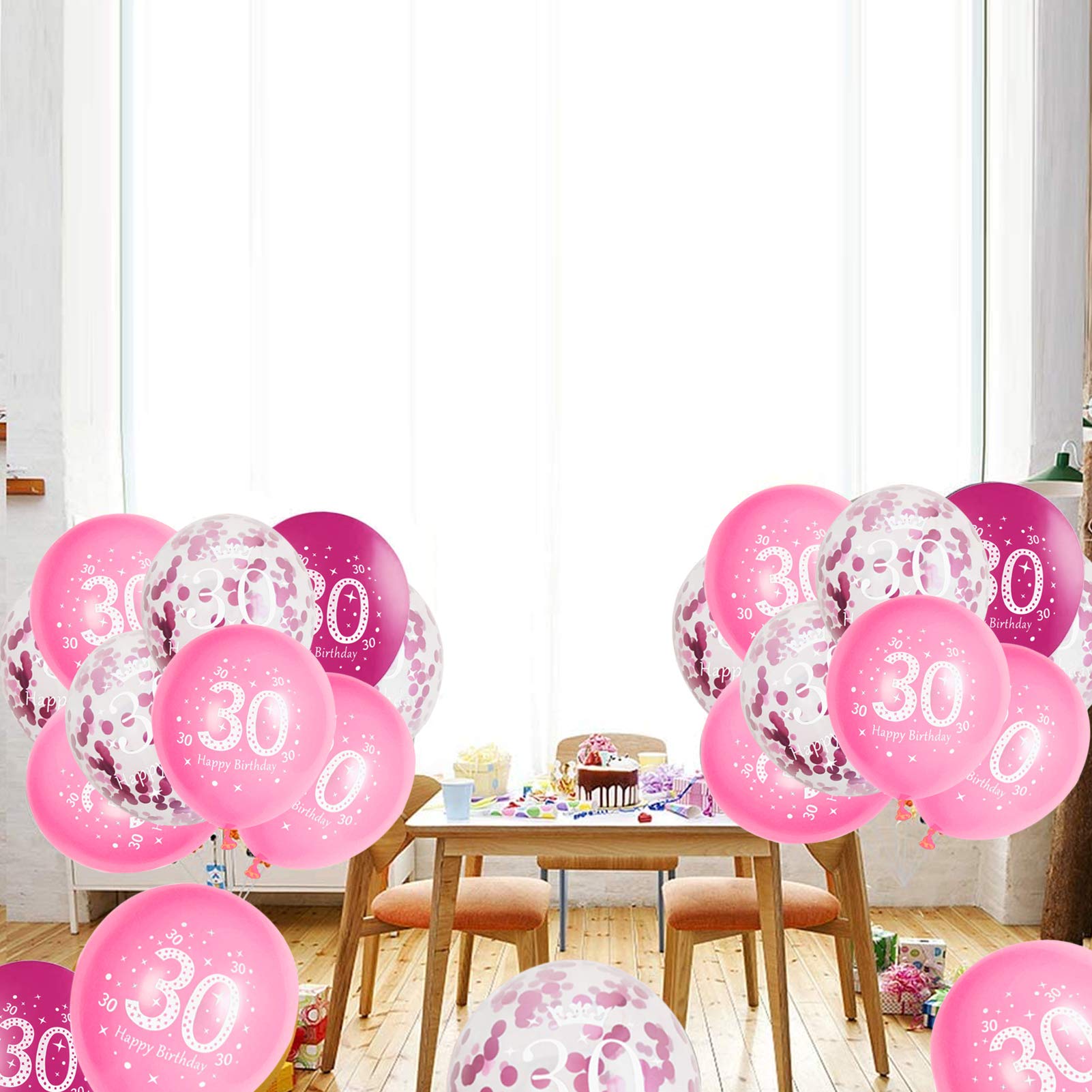 12x Stuks Leeftijd Verjaardag Ballonnen 90 Jaar En Happy Birthday Zwart Goud   Ballonnen