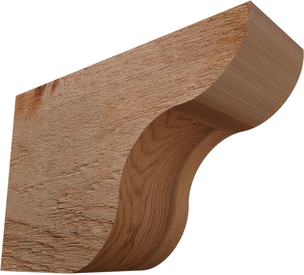 Ekena Millwork RFT06X10X12CAR00RDF Carmel Rough Sawn Rustic Wood Rafter Tails' 6"W x 10"H x 12"L, Douglas Fir