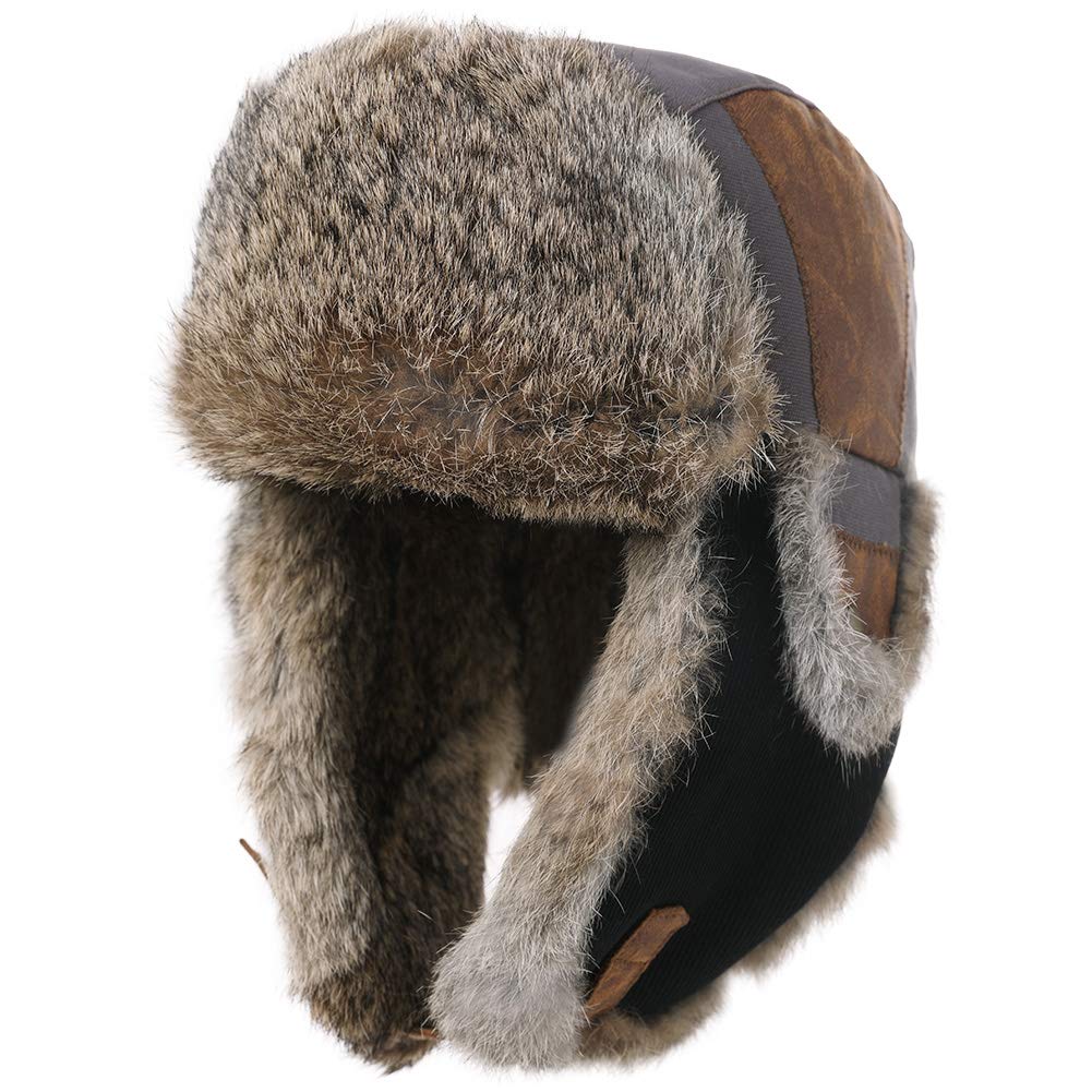 Comhats Winter Trapper Hat for Men with Ear Flaps, Cold Weather