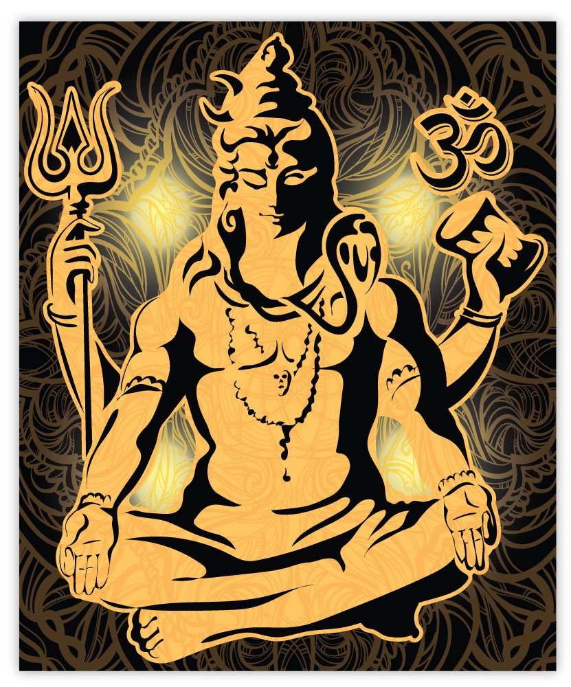 Amazon.com - SHIVA hindu God sticker decal 4