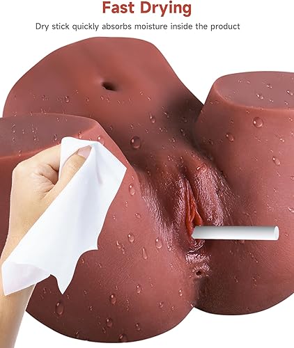 Miniatura 19 de Muñeca sexual masculina masturbadora de 19.84 libras, vagina anal, vagina sexual, realista, culo grande, juguetes sexuales realistas para hombres