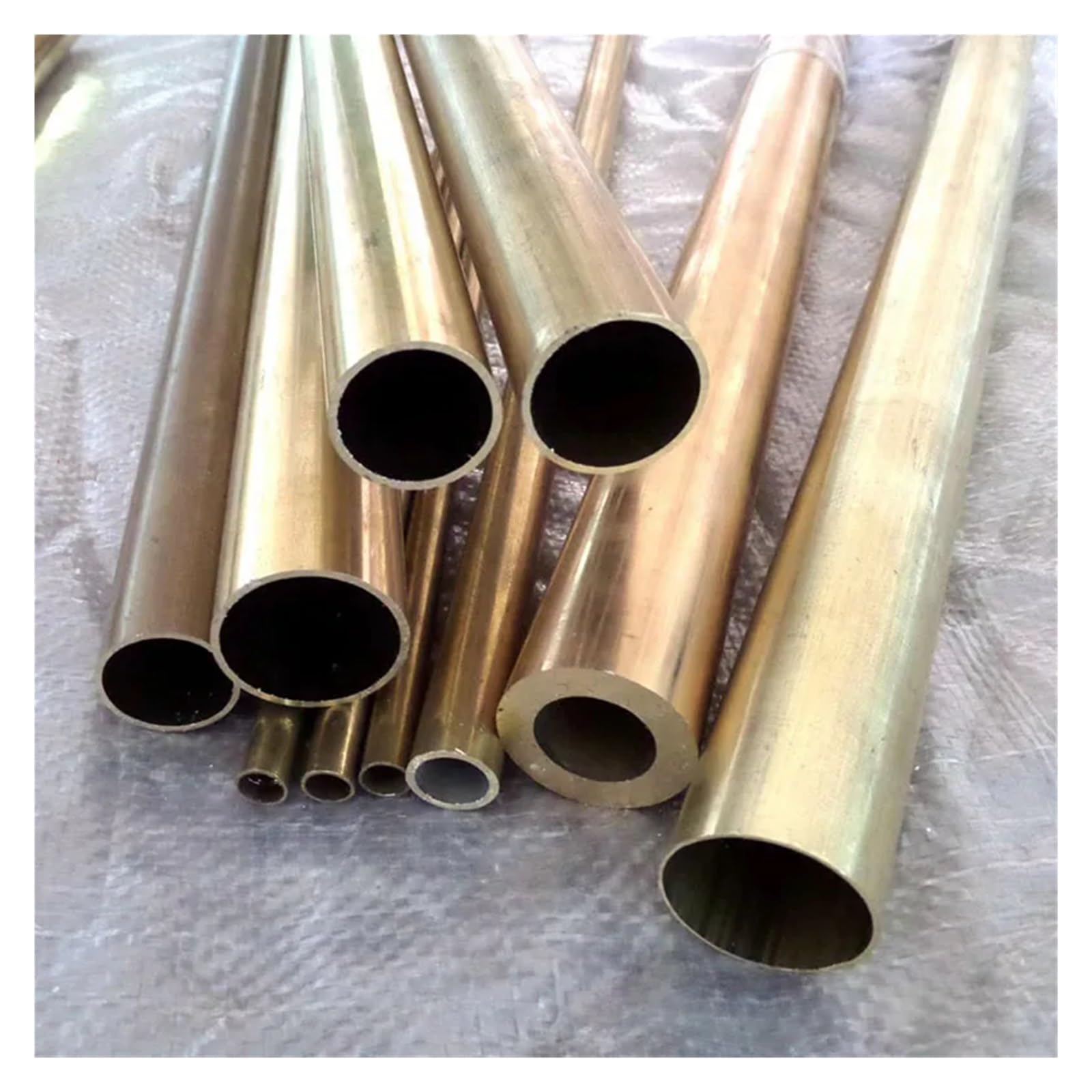 1PC 5/6/8/10/12/14/16/20/25/30/32/35/40/50mm Diametro Tubo In Ottone Parete Spessa Di Rame Modello Grande(24cm,OD 20 x ID 14mm)