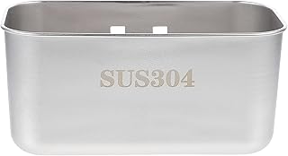 DOITOOL Sink Strainer Basket Caddy Stainless Steel Shelf Basket Organizer Wall Mounted Storage Wall Rack Holder for Kitchen Toilet Dorm Storage