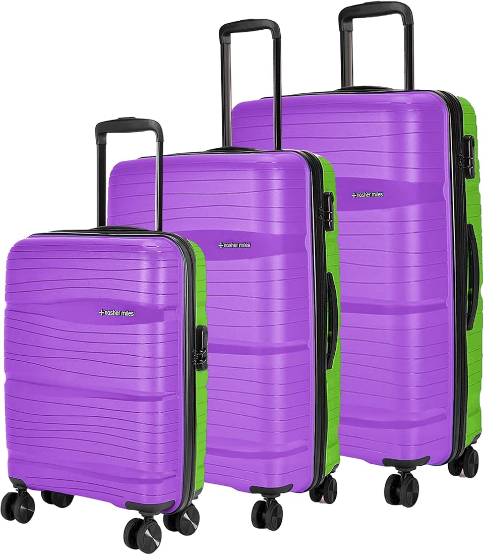 Buy Nasher Miles Nicobar Hard-Sided Polypropylene Luggage Set of 3