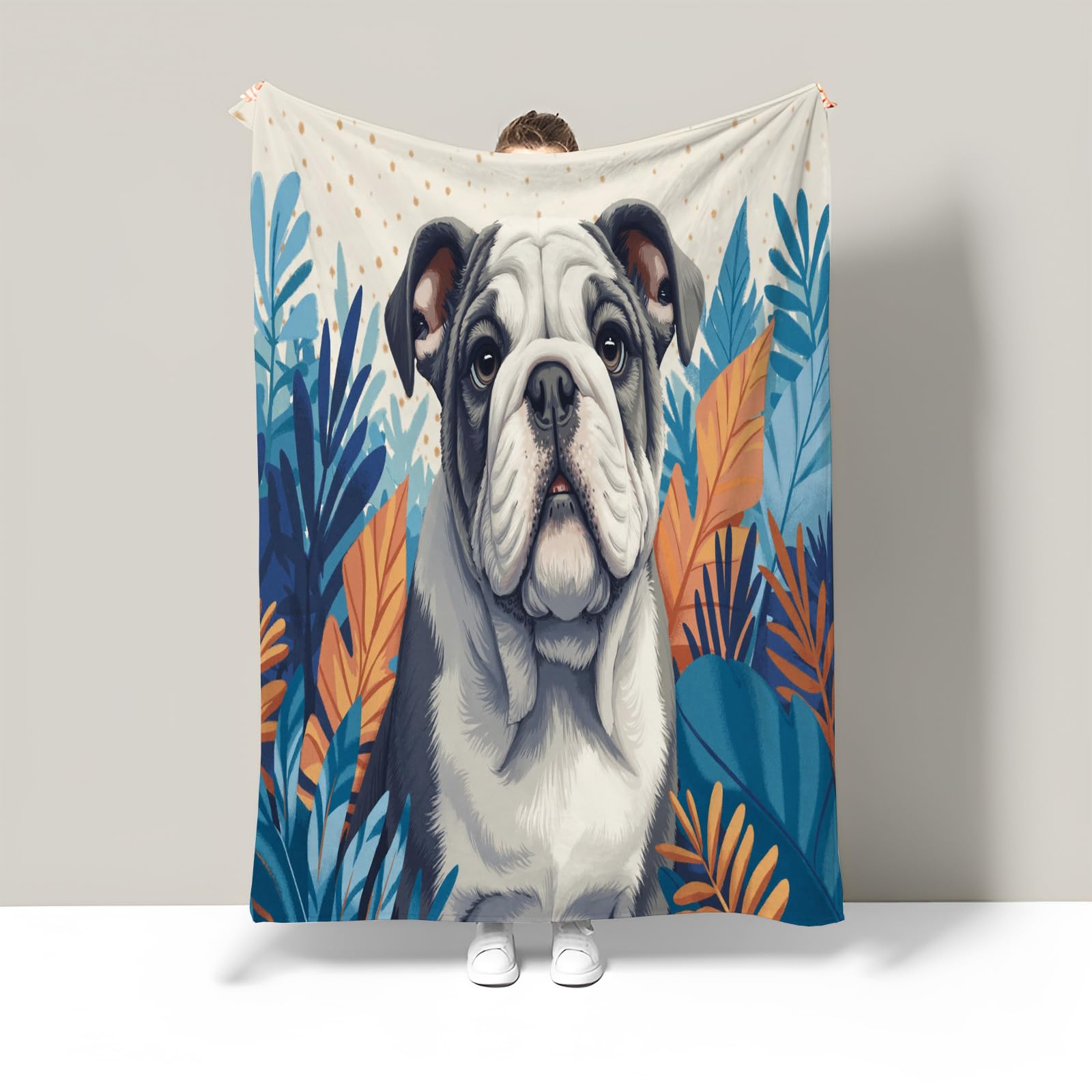 Couverture fausse fourrure peluche plaid c'est l'heure d'aller au lit