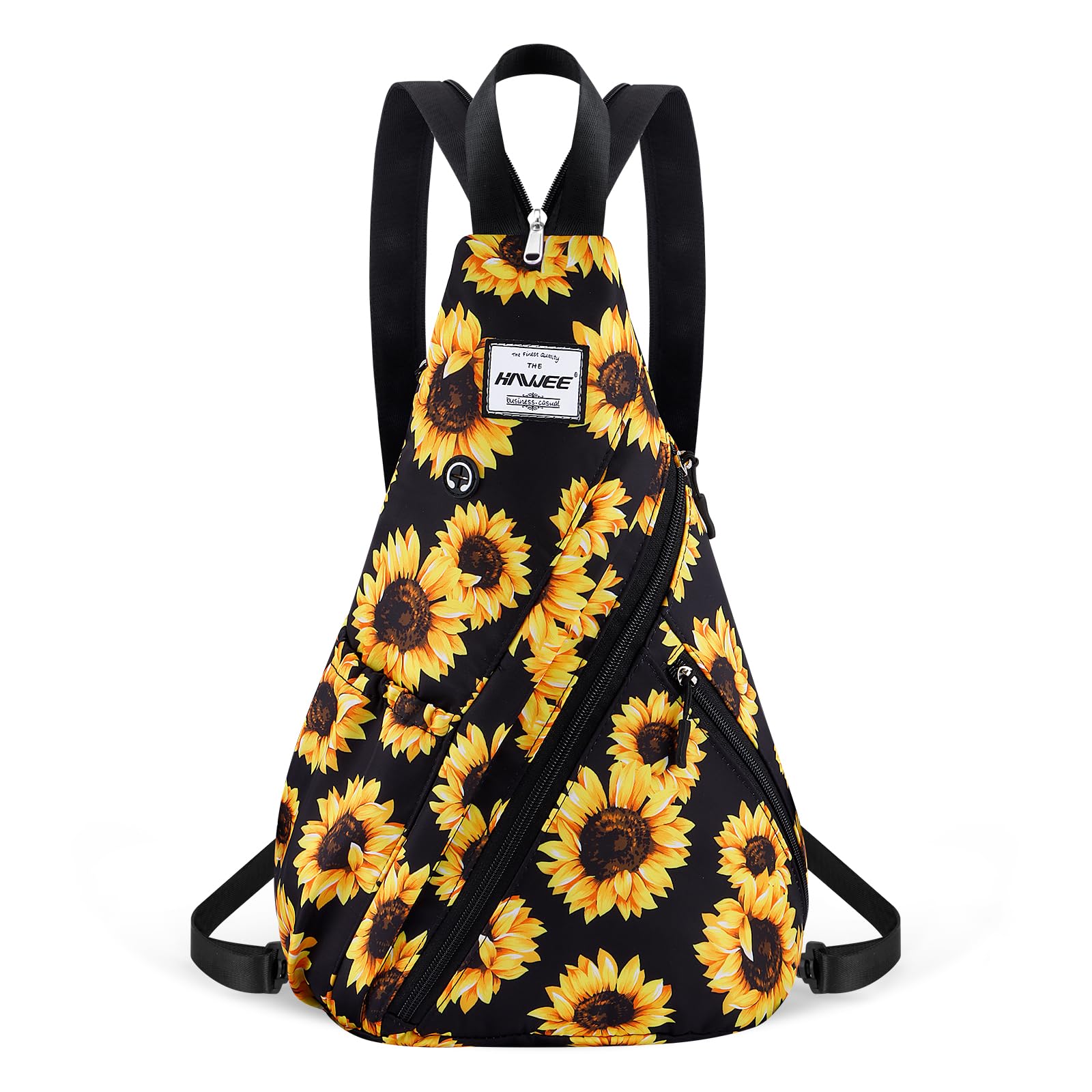 Mochila convertible para mujer, correa ajustable izquierda o derecha, mochila cruzada antiagua para viajes, deportes