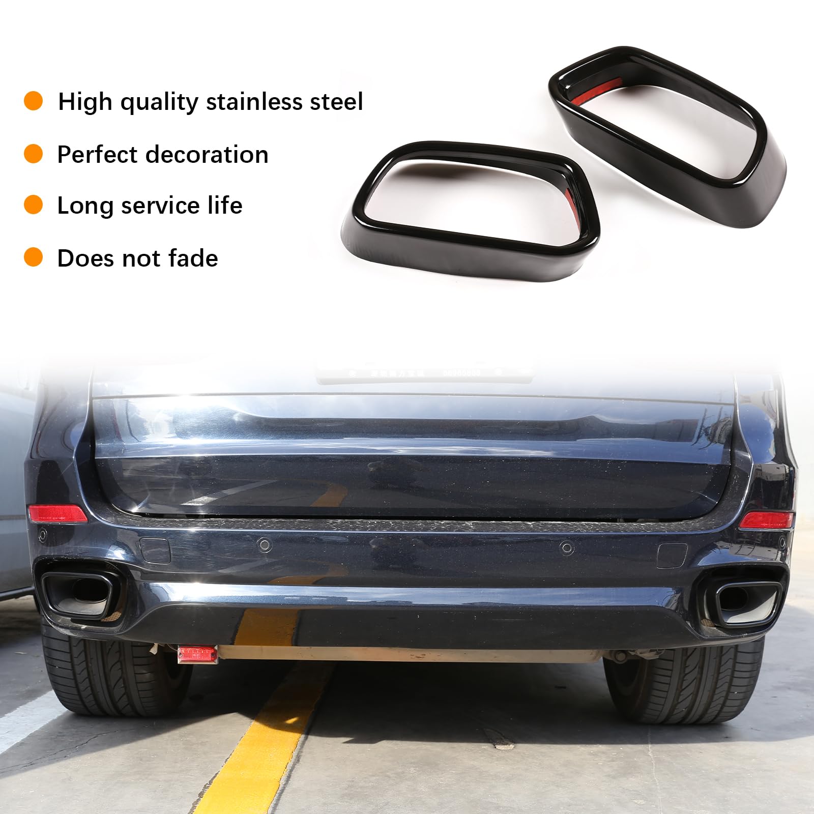 DIYUCAR Voor F15 X5 F16 X6 2004-2018 ABS Kunststof Auto DIYUCAR Voor F15 X5 F16 X6 2004-2018 ABS Kunststof Auto