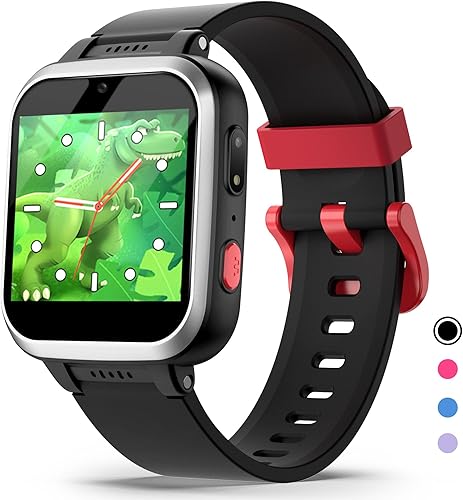 Reloj inteligente para niños con juegos de rompecabezas, pantalla táctil HD, cámara de video, reproductor de música, podómetro, reloj despertador,