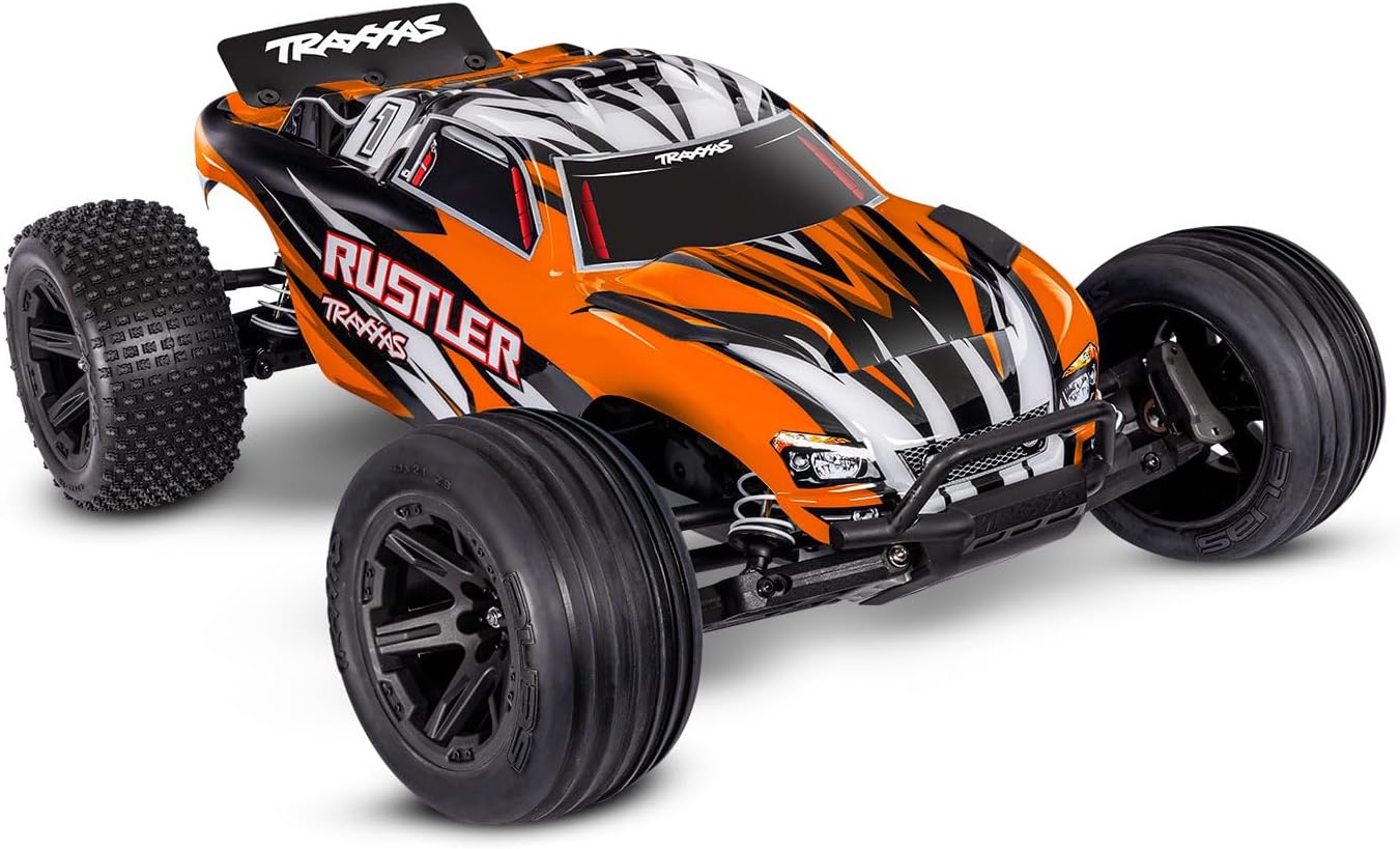 Traxxas Rustler 2WD XL-5 w/Battery Orange